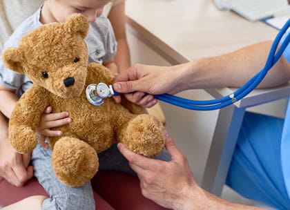 Teddy Bear health check up